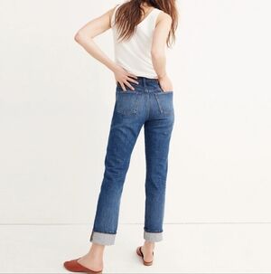 NWT J.Crew Madwell High Rise Boyfriend Slim Jeans 25/24 RUNS LARGE for 24